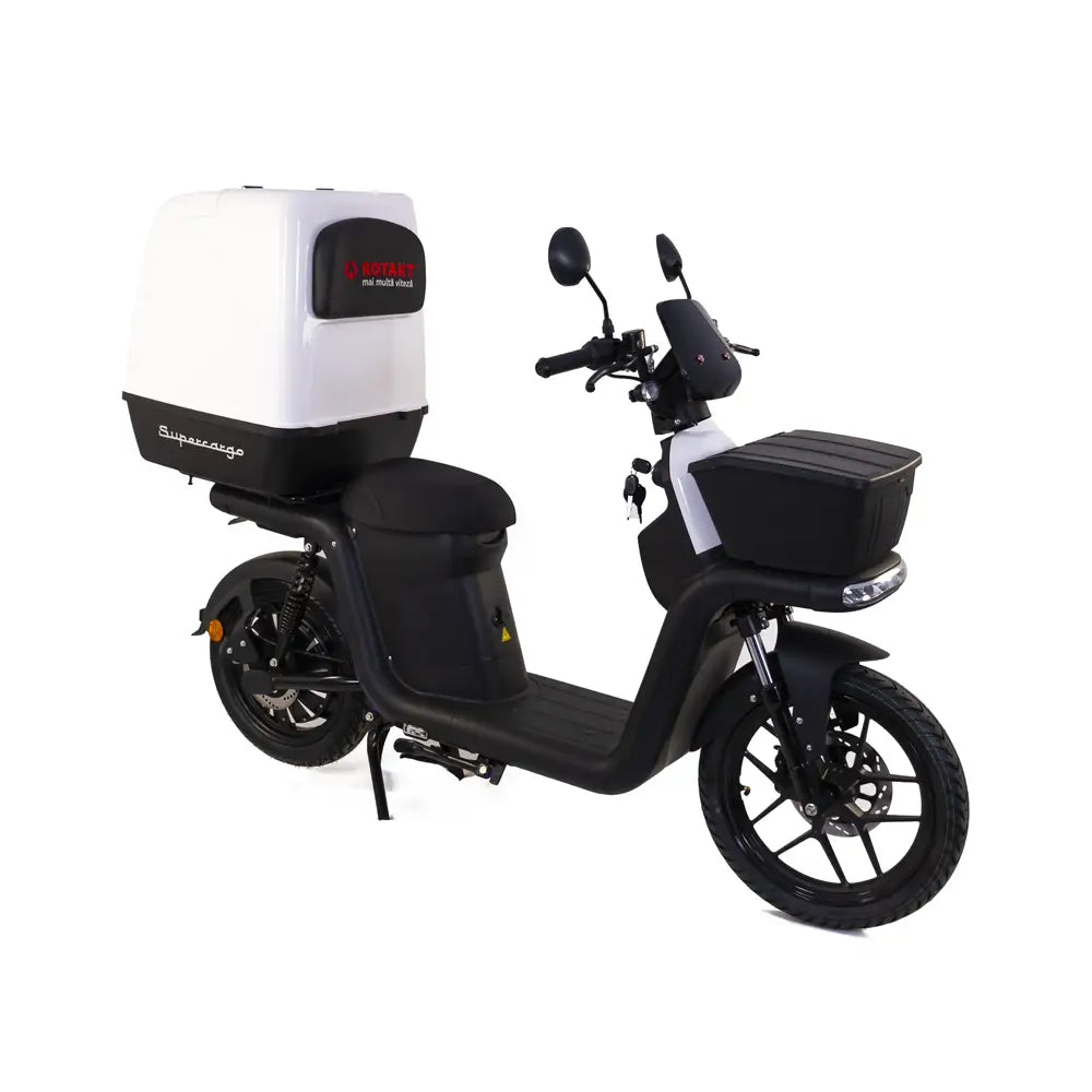 Scuter electric Rotakt Supercargo 3000w 45km/h autonomie 116km baterie Litiu-ion 60V 52Ah, Durată de încărcare 6-8h
