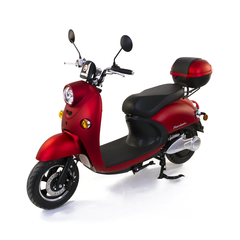 Scuter Electric Rotakt Mandarin, Motor 1600W, Viteză maximă 25km/h, Autonomie 55 km, Baterie litiu-ion 60V 20Ah, 2 locuri