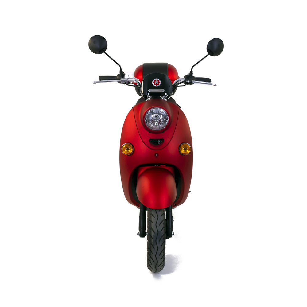 Scuter Electric Rotakt Mandarin, Motor 1600W, Viteză maximă 25km/h, Autonomie 55 km, Baterie litiu-ion 60V 20Ah, 2 locuri