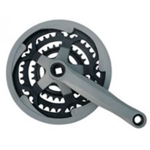 ANGRENAJ PEDALIER 3 FOI - MTB GRI MARE 48T-38T-28T