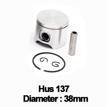 Piston complet Husqvarna 136, 137 38mm -