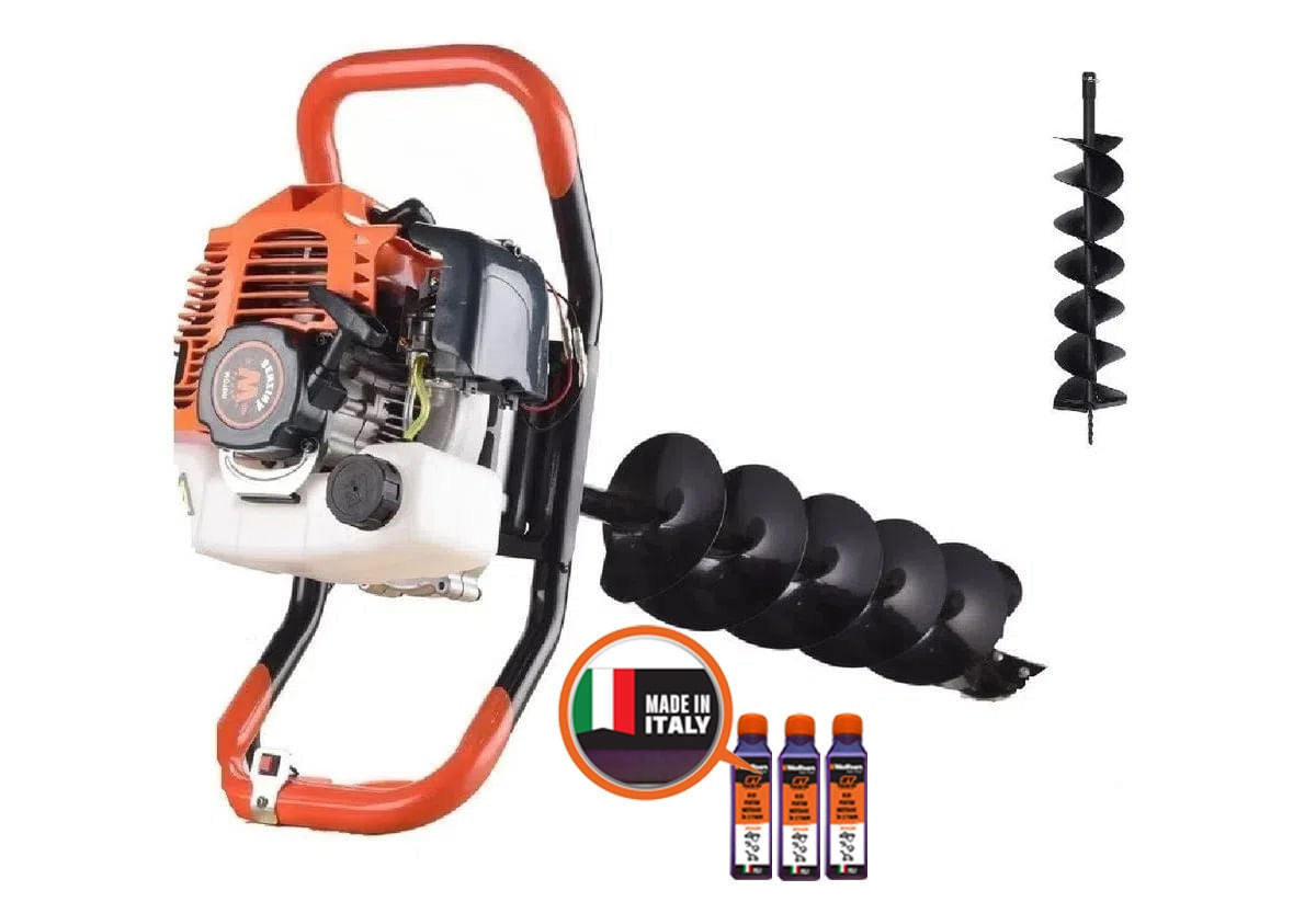 Motoburghiu foreza de pamant WOLFSON® STB-52, 1470W, 52cc