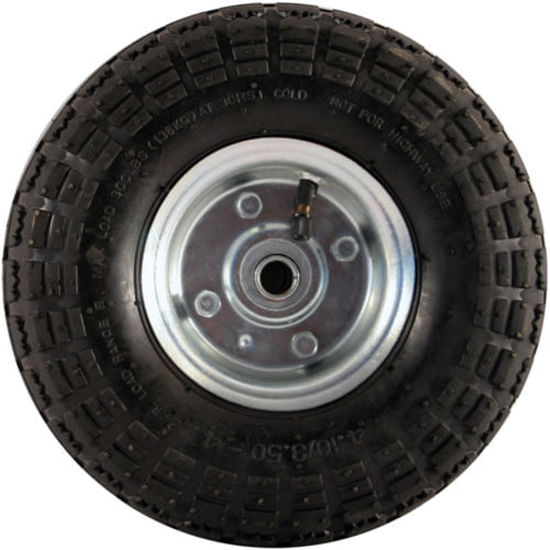 Roata roaba - tt - rulment - mixt - 3.50-4 6pr