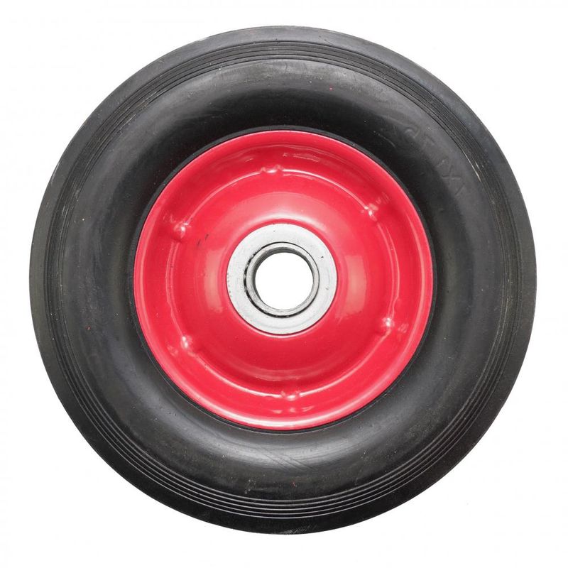 Roata carucior - cauciuc brut - rulment - 7x1.5