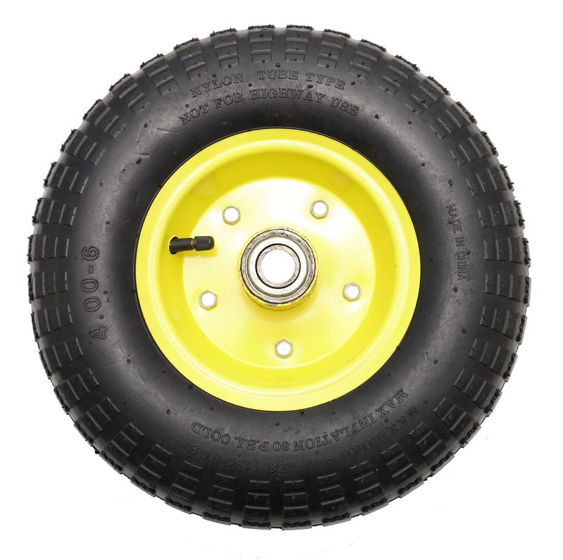 Roata roaba - tt - rulment - mixt - 3.50-6 4pr