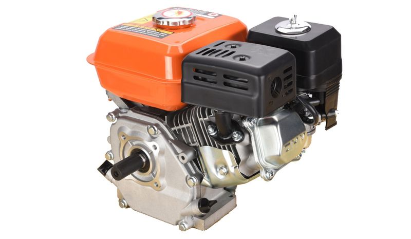 Motor benzina WOLFSON® GTX-200, 7 CP, 4 Timpi OHV (170F), ax cu pana 20mm, fulie dubla inclusa