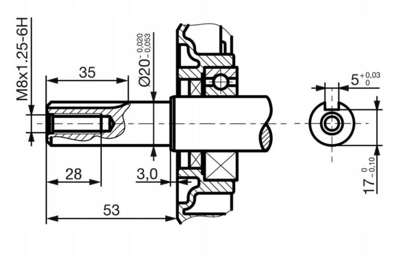Motor benzina WOLFSON® GTX-200, 7 CP, 4 Timpi OHV (170F), ax cu pana 20mm, fulie dubla inclusa