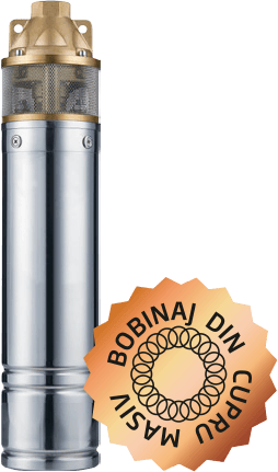 Pompa submersibila apa curata BLADE 4SKM-150 Pro, 1100W, 2600 l/h, diametru 100mm