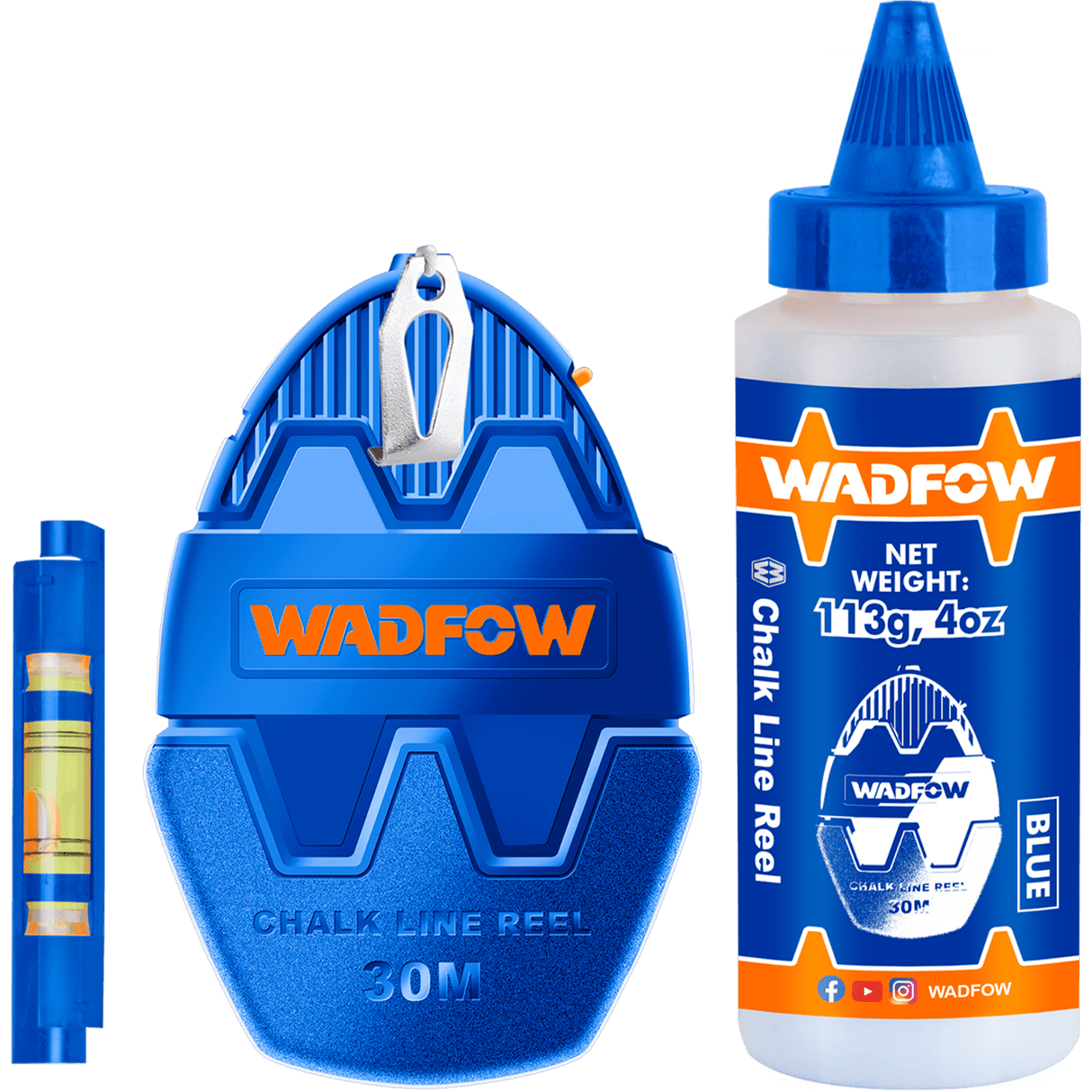 Fir trasare cu bula si creta Wadfow, lungime 30m