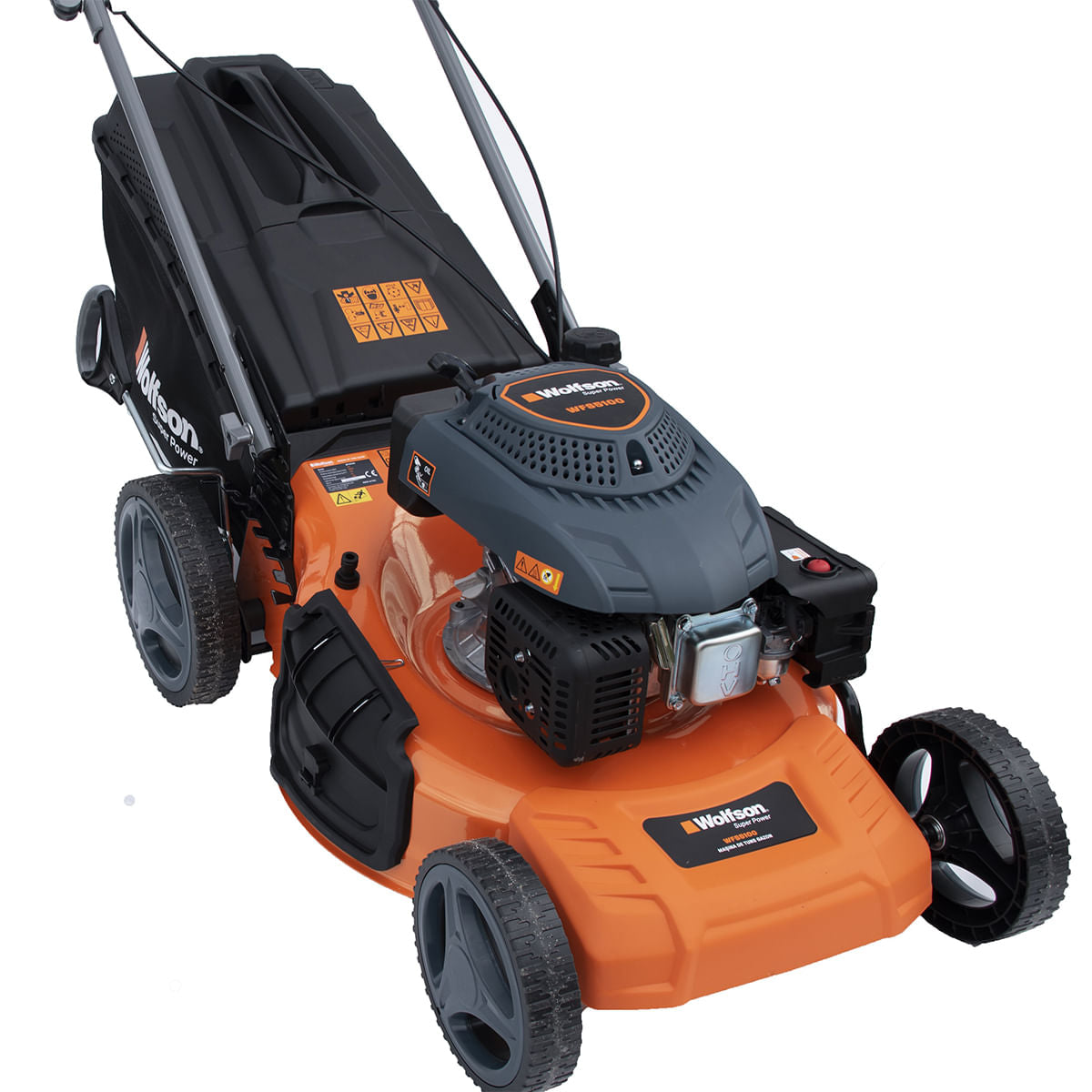 Masina de tuns iarba cu autopropulsie Wolfson, 4.5 CP, benzina, latime de lucru 51cm