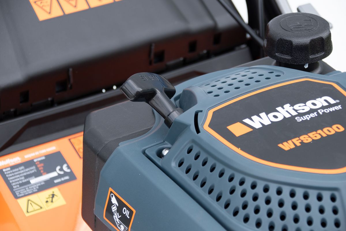 Masina de tuns iarba cu autopropulsie Wolfson, 4.5 CP, benzina, latime de lucru 51cm