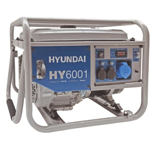 Generator de curent monofazic pe benzina 6 kW HYUNDAI HY6001