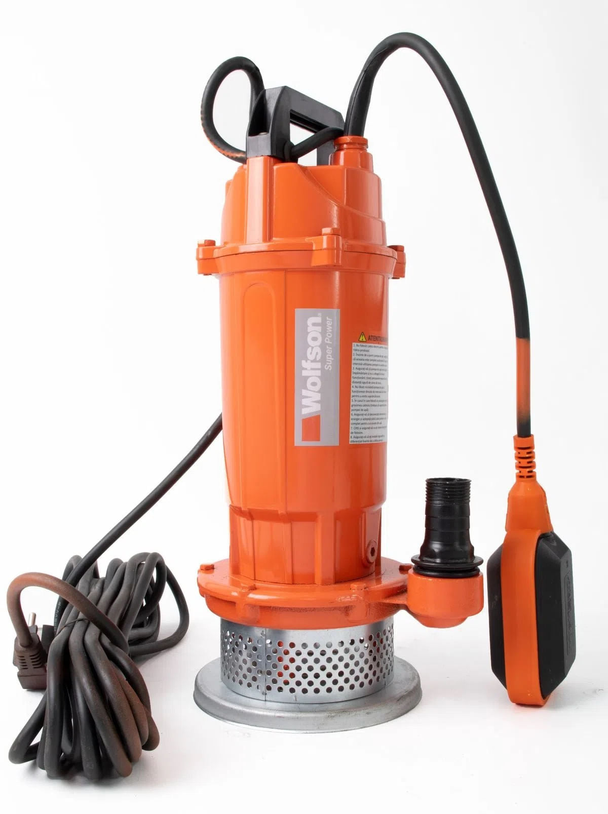 Pompa submersibila apa curata cu plutitor Wolfson QDX-16-F, 370W, 3000 l/h - RESIGILAT