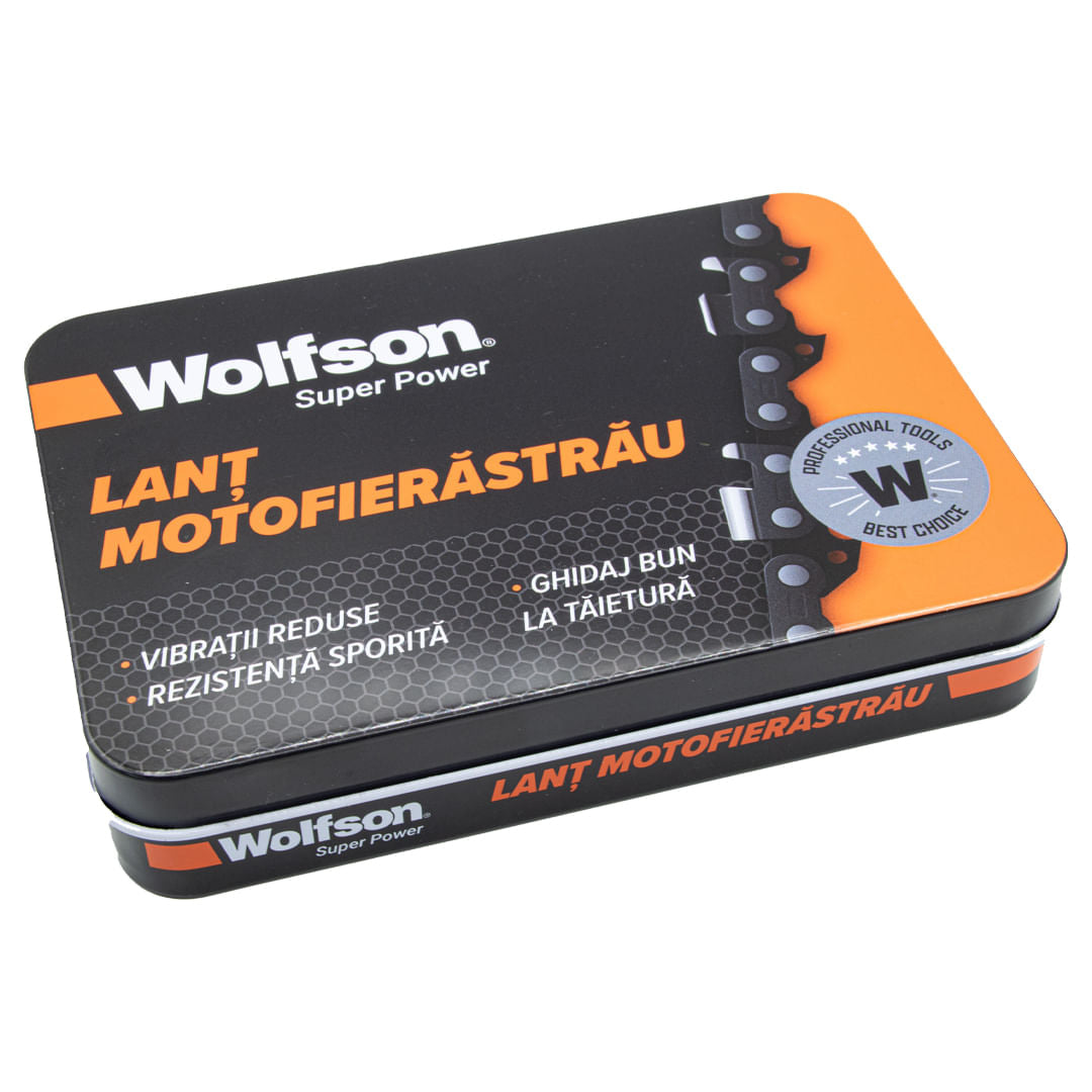 Lant Wolfson pentru motofierastrau pas 3/25 32 dinti 38 cm