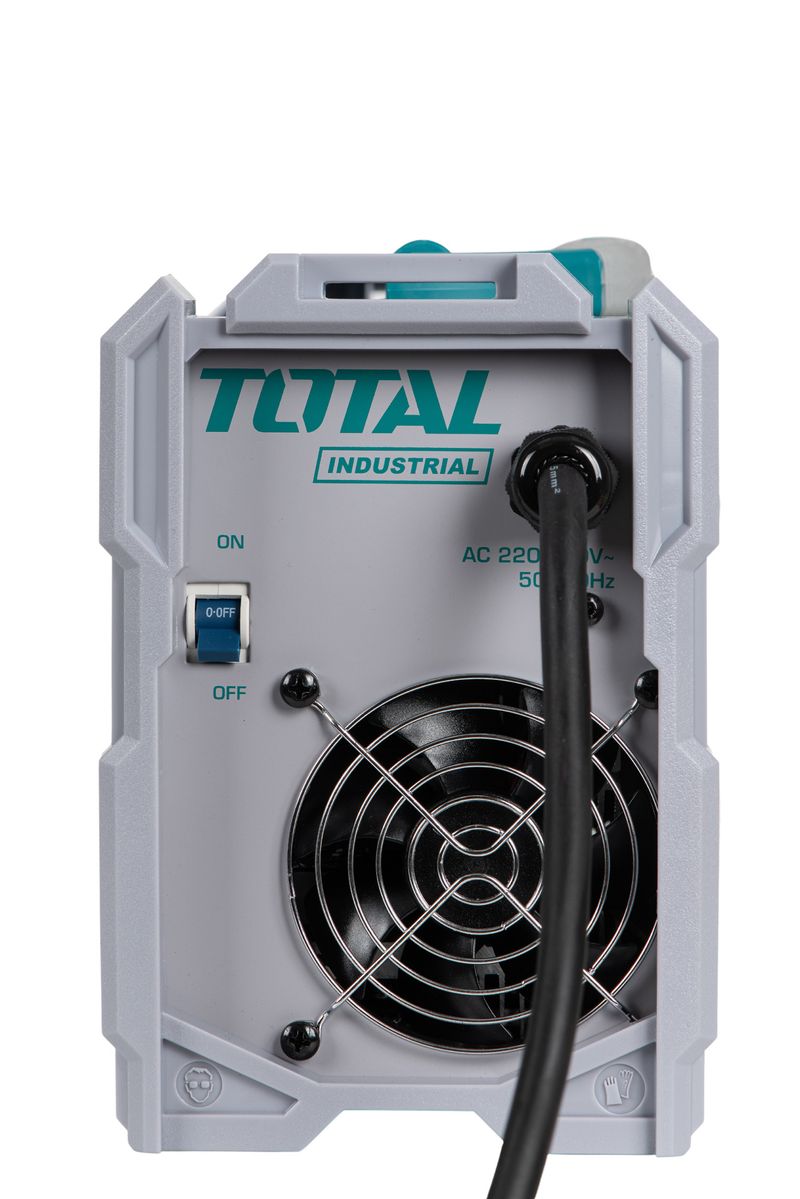 Aparat de sudura cu electrod TOTAL Industrial cu invertor MMA-200 - 200 Ah