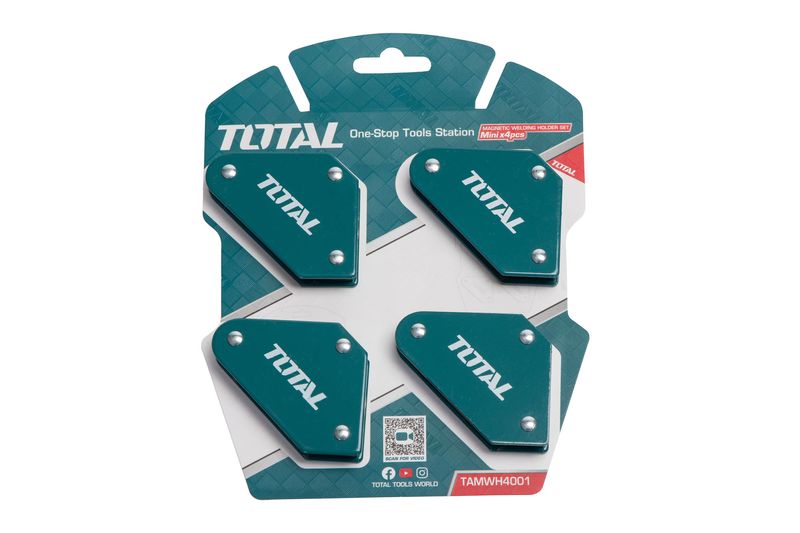 Set 4 coltare magnetice pentru sudura TOTAL - 45°, 90°, 135°