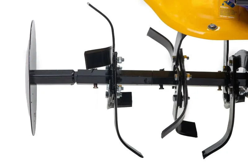 Motosapa pe benzina Kamrad, 7CP, 208cc, latime de lucru 80cm, cu roti de transport