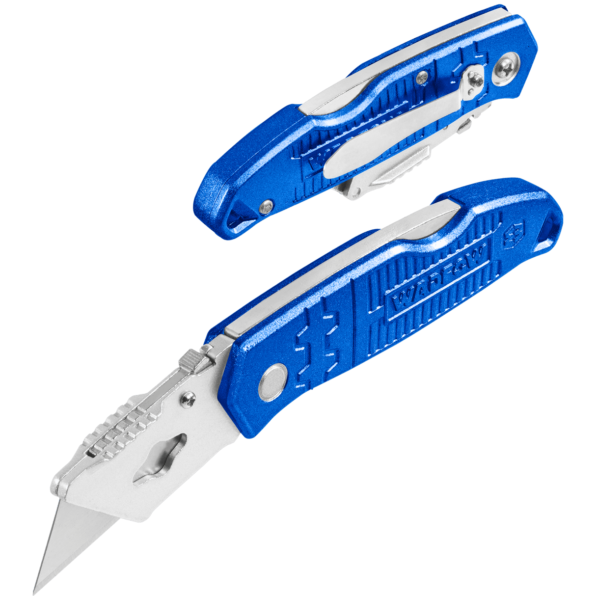 Cutter pliabil Wadfow, dimensiune lama 61x19mm, 6 lame incluse