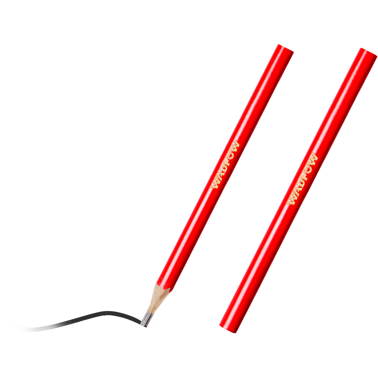 Set 12 creioane pentru tamplarie Wadfow, dimensiune 12x7.4x176mm