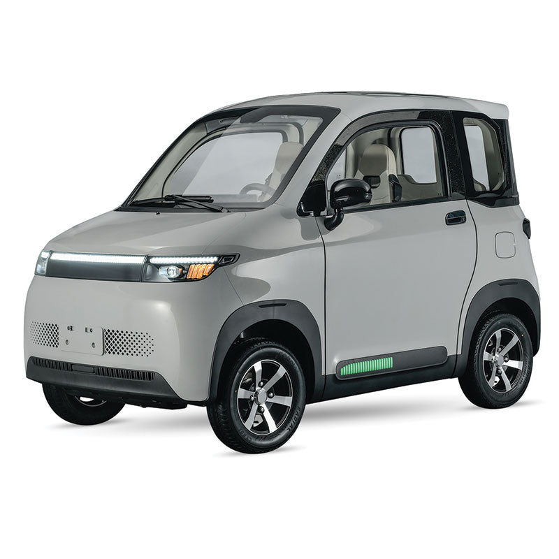 Masina electrica fara permis BLADE Vibe Plus, 4000W, 25 km/h, aer conditionat, silver
