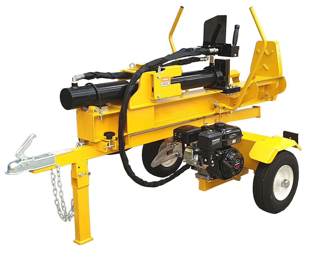 Despicator busteni ProGARDEN DH22B, 22T, 6.5 CP, benzina, tractabil, Dmax 500mm