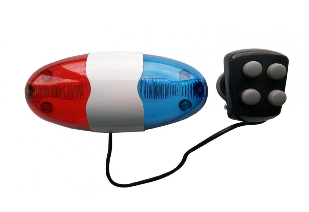 ALARMA JY-155 6 LED - 4 SUNETE model Politie