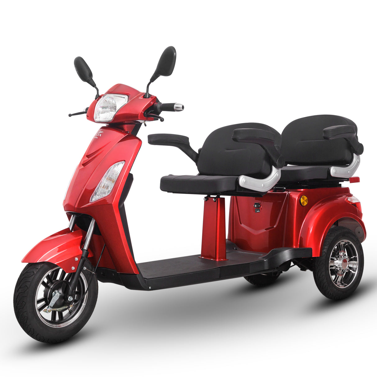 Tricicleta Electrica, FARA Permis, Viteza maxima 25 km pe ora, Motor 1000W, Volta M4+, Autonomie pana la 36km