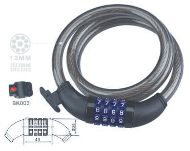 ANTIFURT Cifru - Otel Protectie Manson plastic cauciucat - 12mm x 120cm