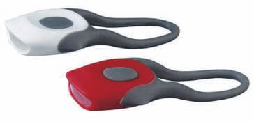 SET LUMINI SILICON - TWINS 2 LED-uri Albe SUPER BRIGHT 2 LED-uri Rosii SUPER BRIGHT 2 Functii