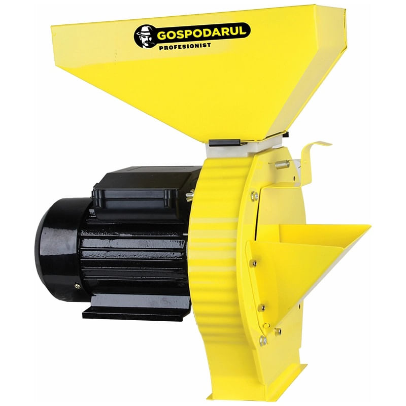 Moara cereale, legume si fructe cuva mare Gospodarul Profesionist GP-3 - 3600W, 200 kg/h, 3000rpm - Resigilat