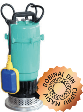 Pompa submersibila apa curata BLADE QDX-32-F Pro - 750W, 3000 l/h - RESIGILAT