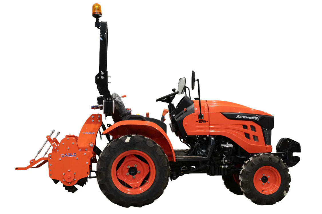 Freza pentru tractor 20 CP – Latime 110cm, 24 Lame, Transmisie pe Pinioane