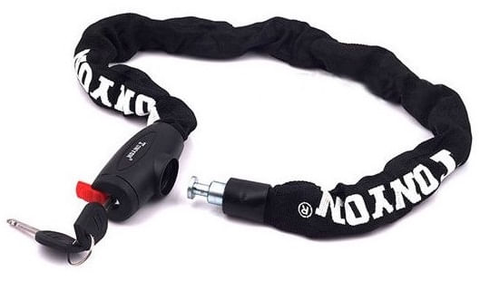 ANTIFURT Cheie - Lant otel Protectie Manson textil - 6mm x 90cm