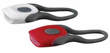 SET LUMINI SILICON - TWINS 2 LED-uri Albe SUPER BRIGHT 2 LED-uri Rosii SUPER BRIGHT 2 Functii