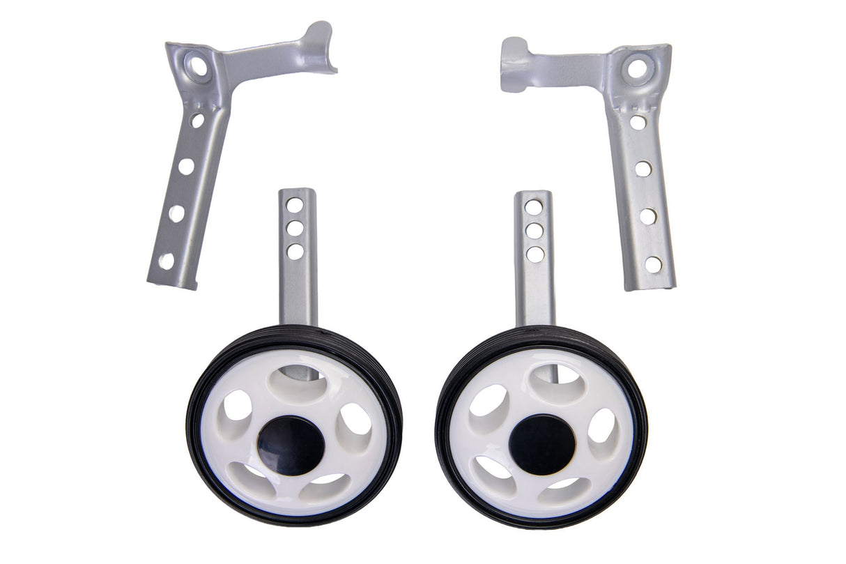 ROTI AJUTATOARE - REGLABILE - BICICLETE CU SCHIMBATOR Marime biciclete 16 - 24 Material roti Plas