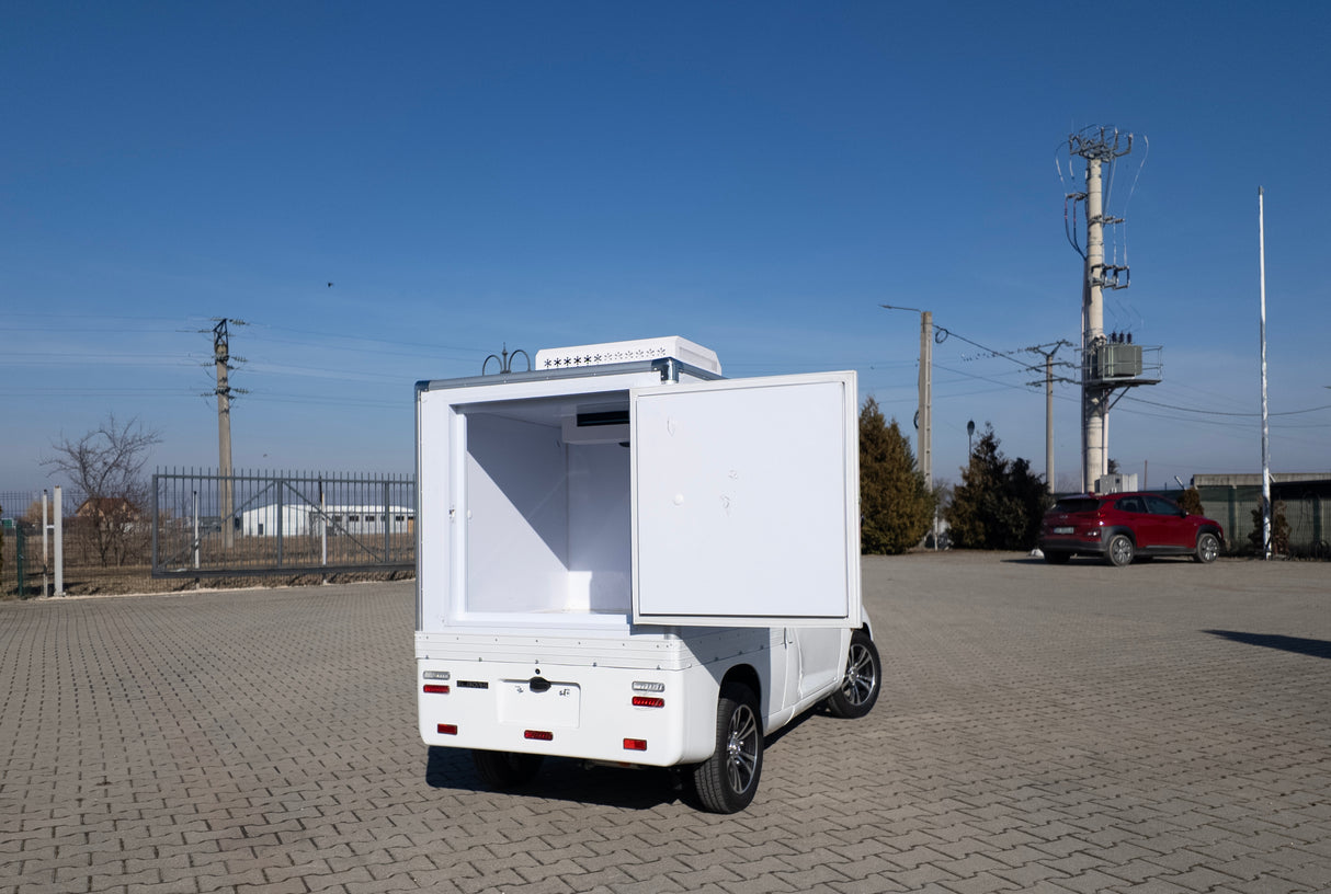 Cvadriciclu electric Cargo ELBONS 4EcoCBF - bena inchisa frigorifica