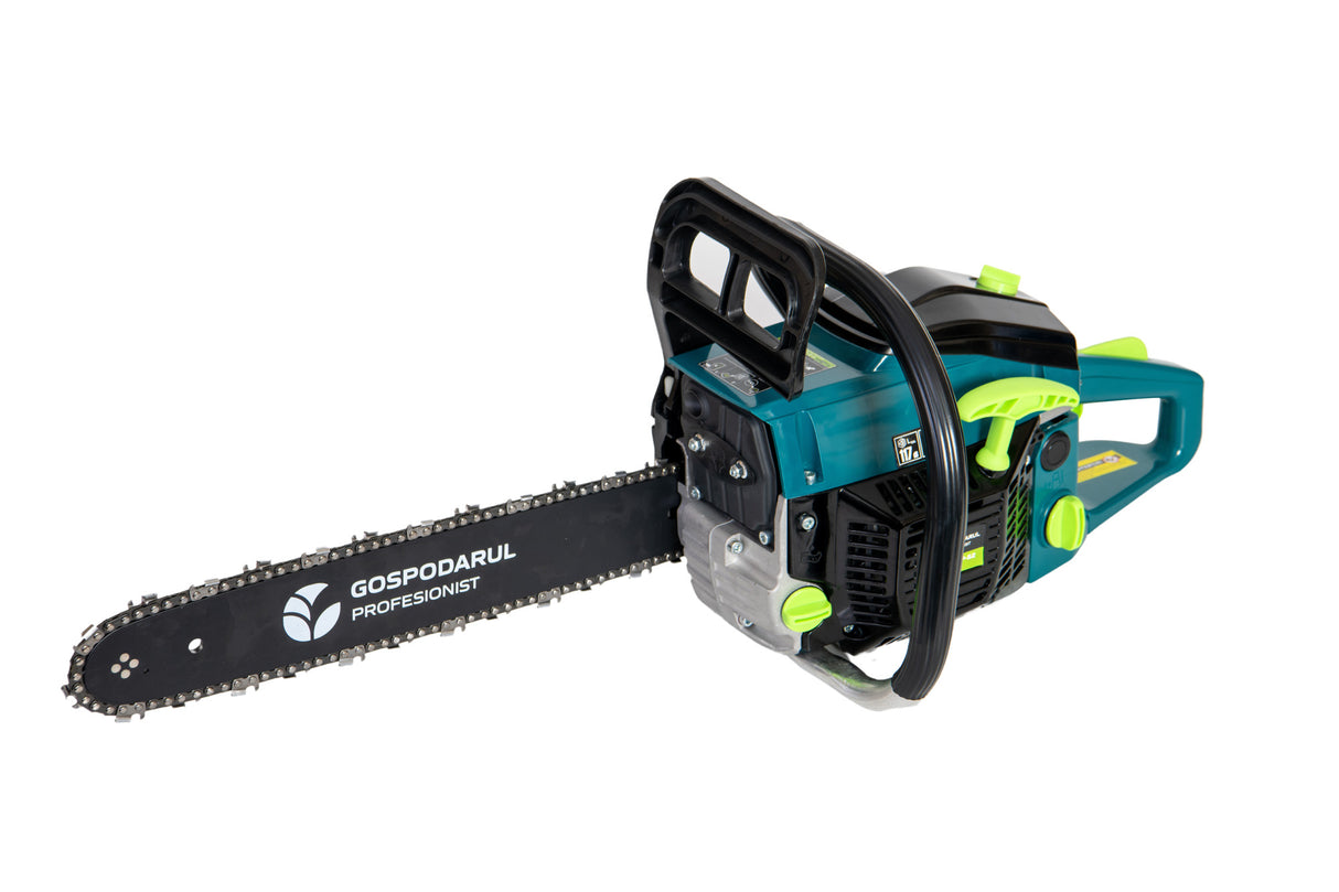 Drujba pe benzina GP-POWER, 2.7CP, 52cc, lama 40cm, 33 dinti, 2 lame, 2 lanturi