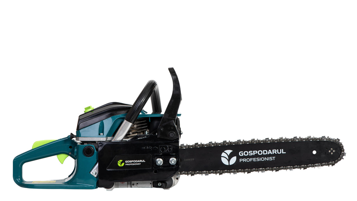 Drujba pe benzina GP-POWER, 2.7CP, 52cc, lama 40cm, 33 dinti, 2 lame, 2 lanturi