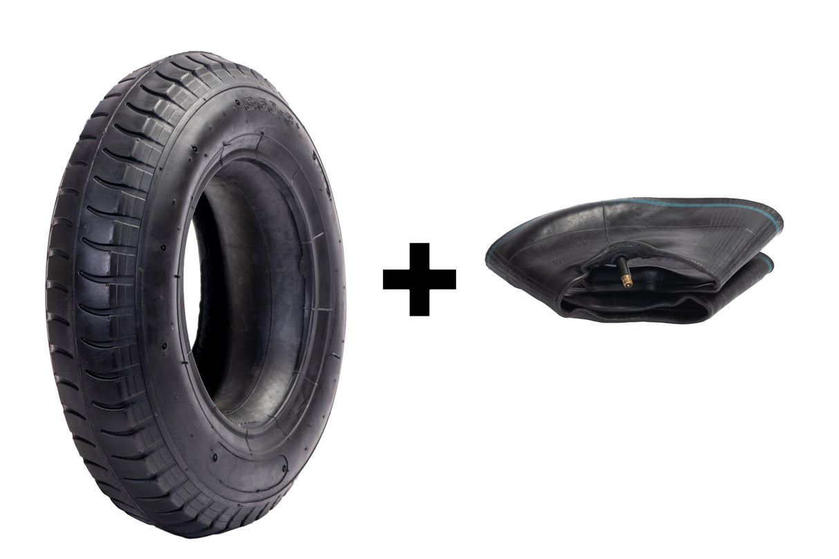 Set cauciuc + camera roaba - 3.50-8 - mixt