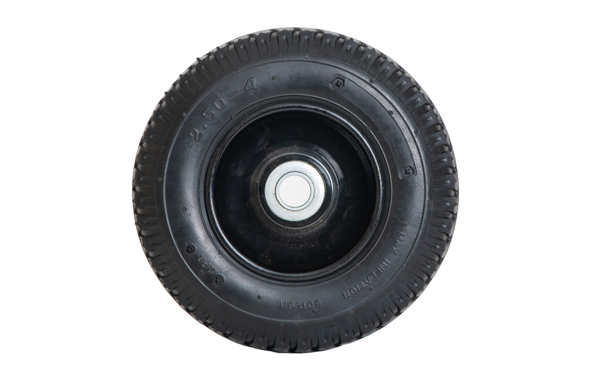 Roata carucior 250-4 (8"), cauciuc cu camera si rulment