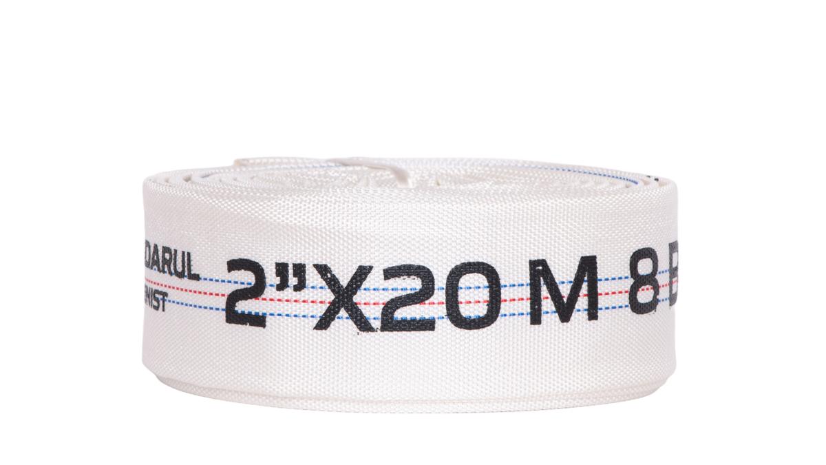 Furtun pompieri - PVC panzat - 2'' - ø 50mm - 8 Bar - tip C - 20m