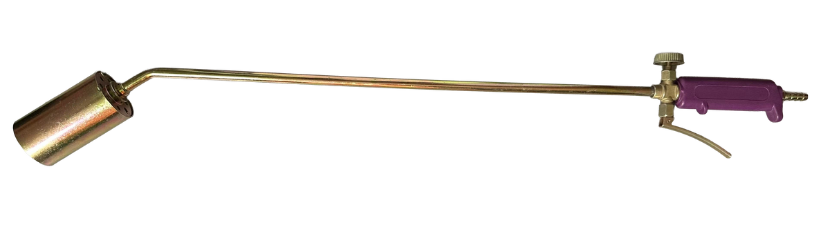 Arzator GPL Gospodarul Profesionist cu clapeta, cap 50 mm, lungime 75 cm, 2 comenzi, maner ergonomic