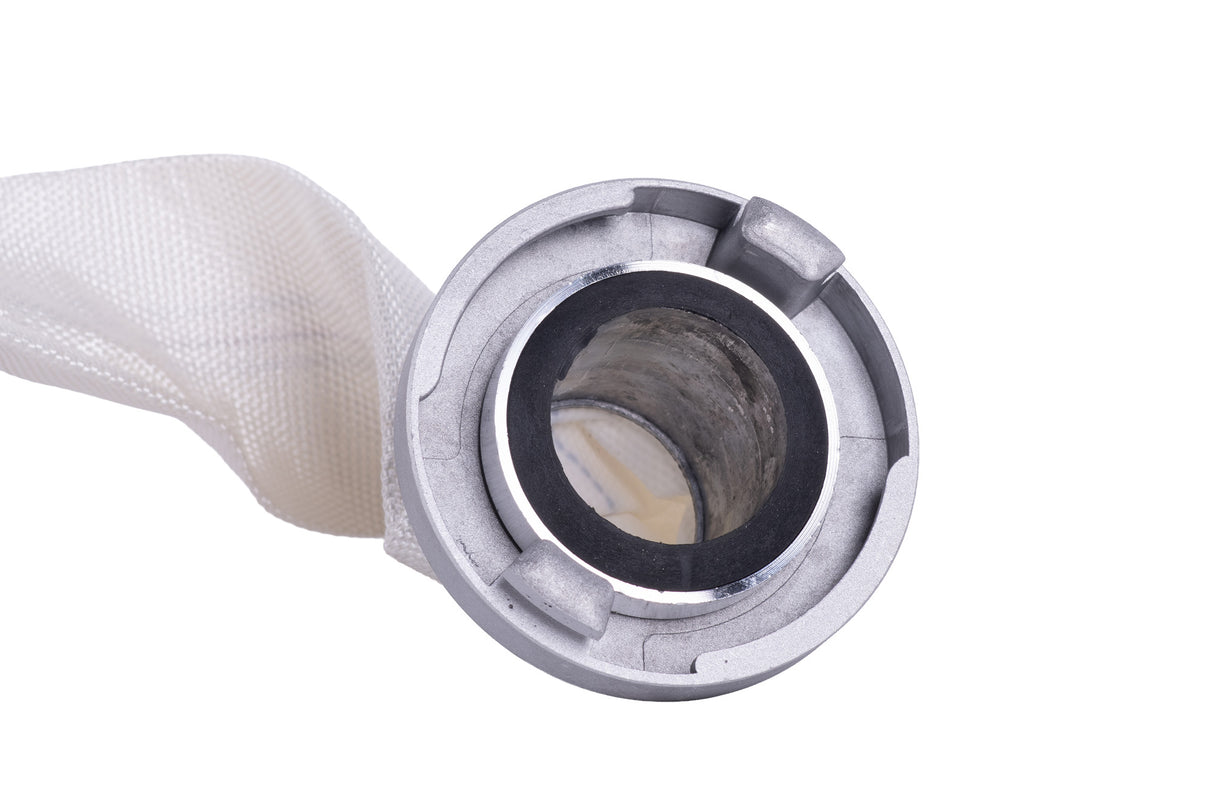 Furtun KAMRAD PVC panzat tip pompieri 2" (50 mm) – 20 m, cu mufe de cuplare, 8 bar