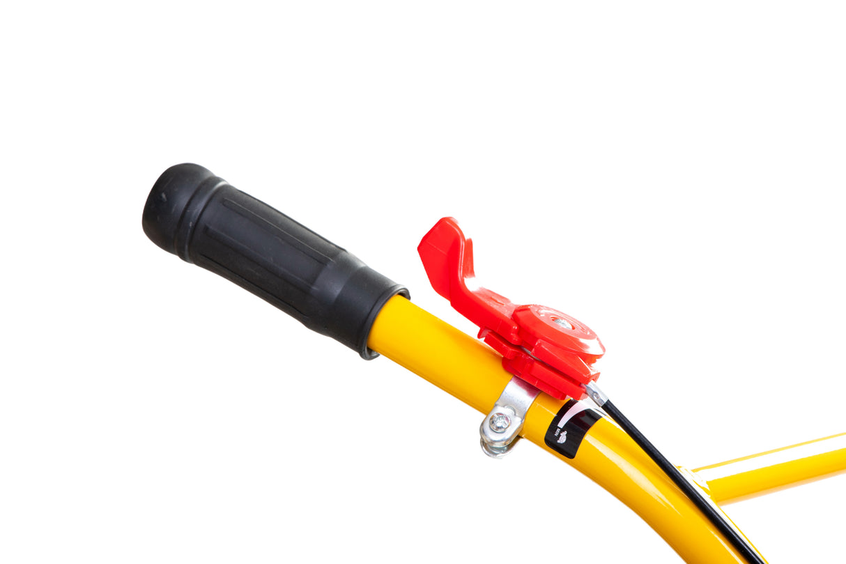 Motosapa pe benzina Kamrad, 7CP, 208cc, latime de lucru 80cm, cu roti de transport