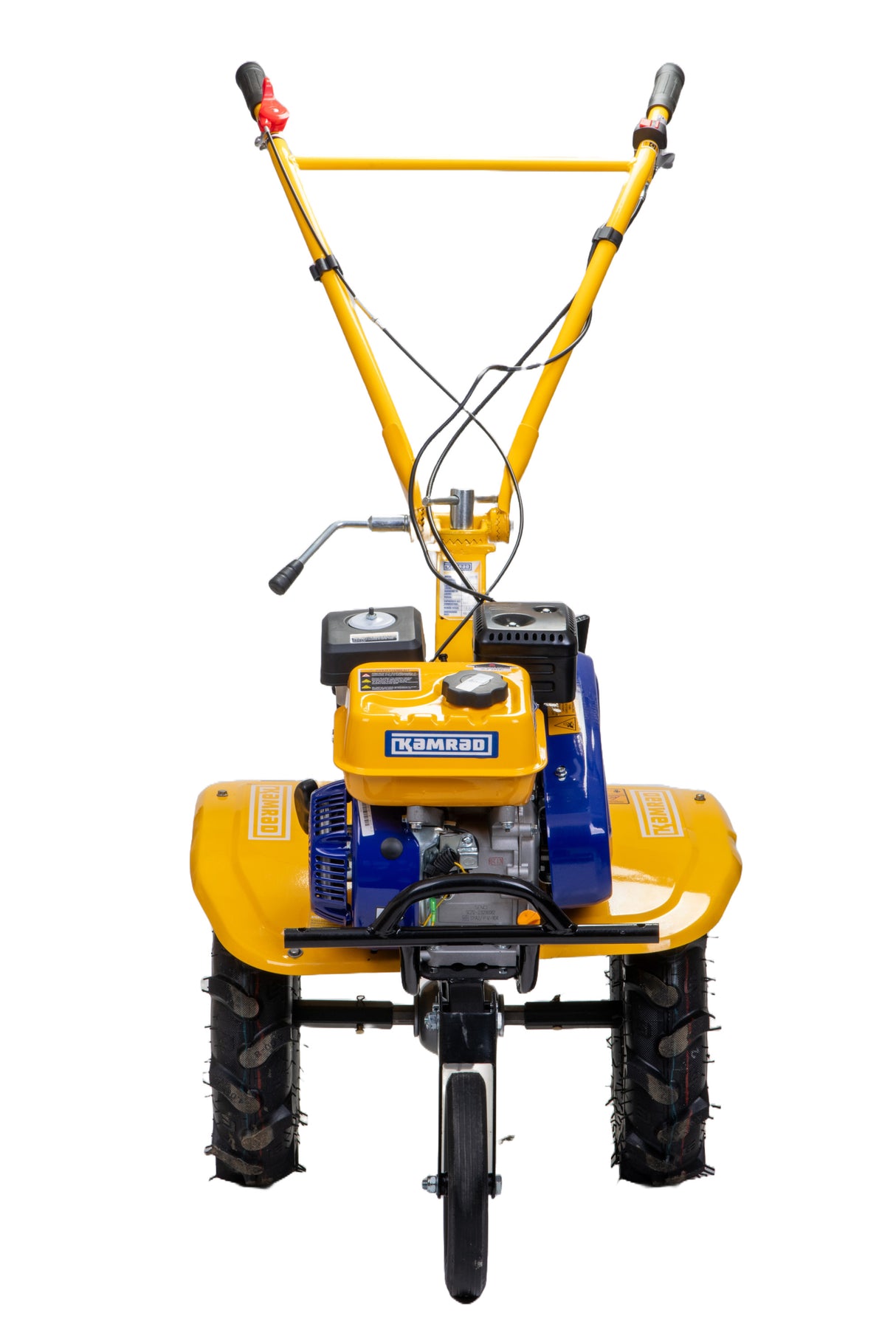 Motosapa pe benzina Kamrad, 7CP, 208cc, latime de lucru 80cm, cu roti de transport