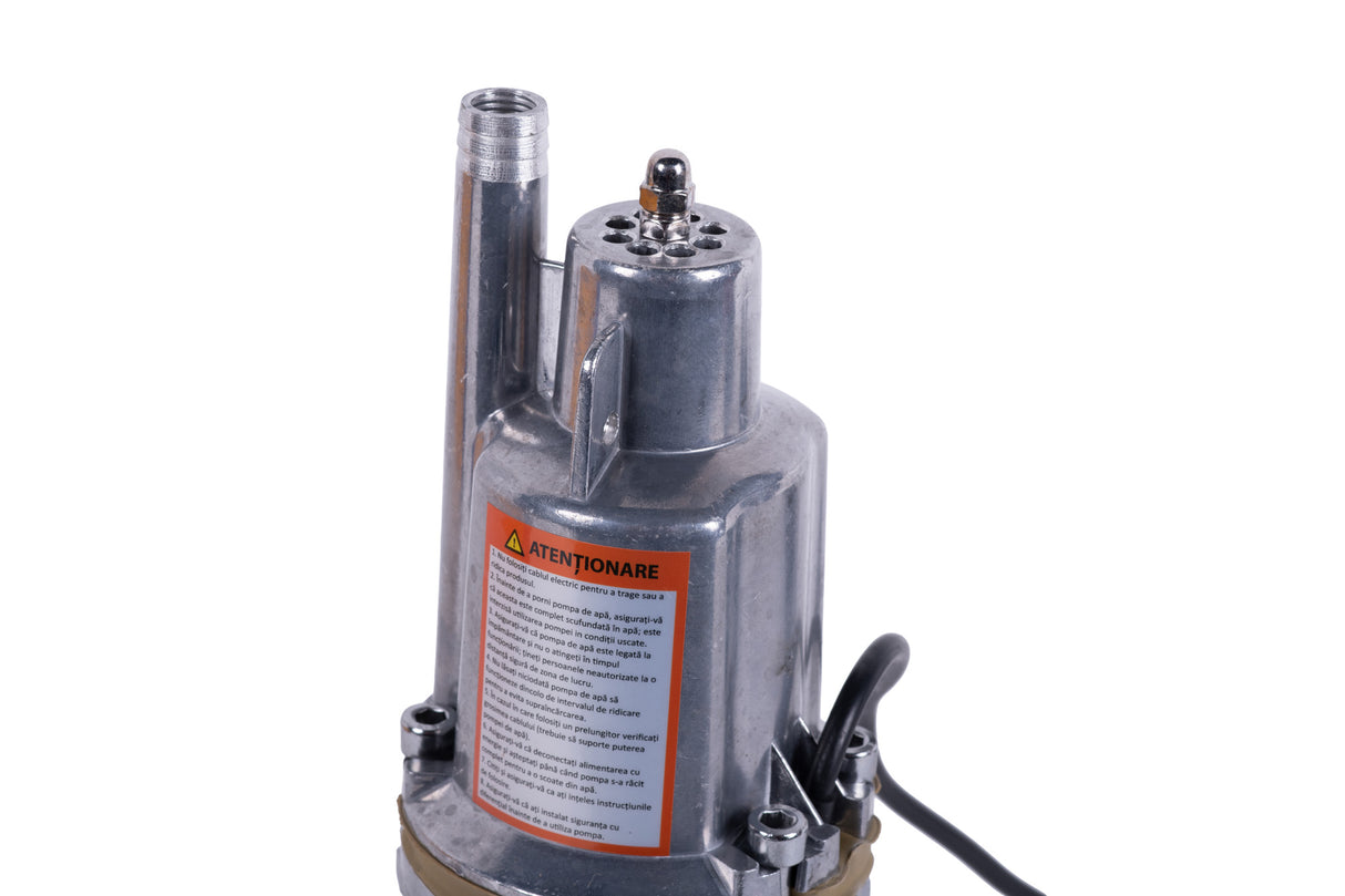 Pompa submersibila cu vibratii pentru apa curata KAMRAD VMP-60 – 280W, adancime absorbtie 6 m, inaltime refulare 70 m, 0.75 tol