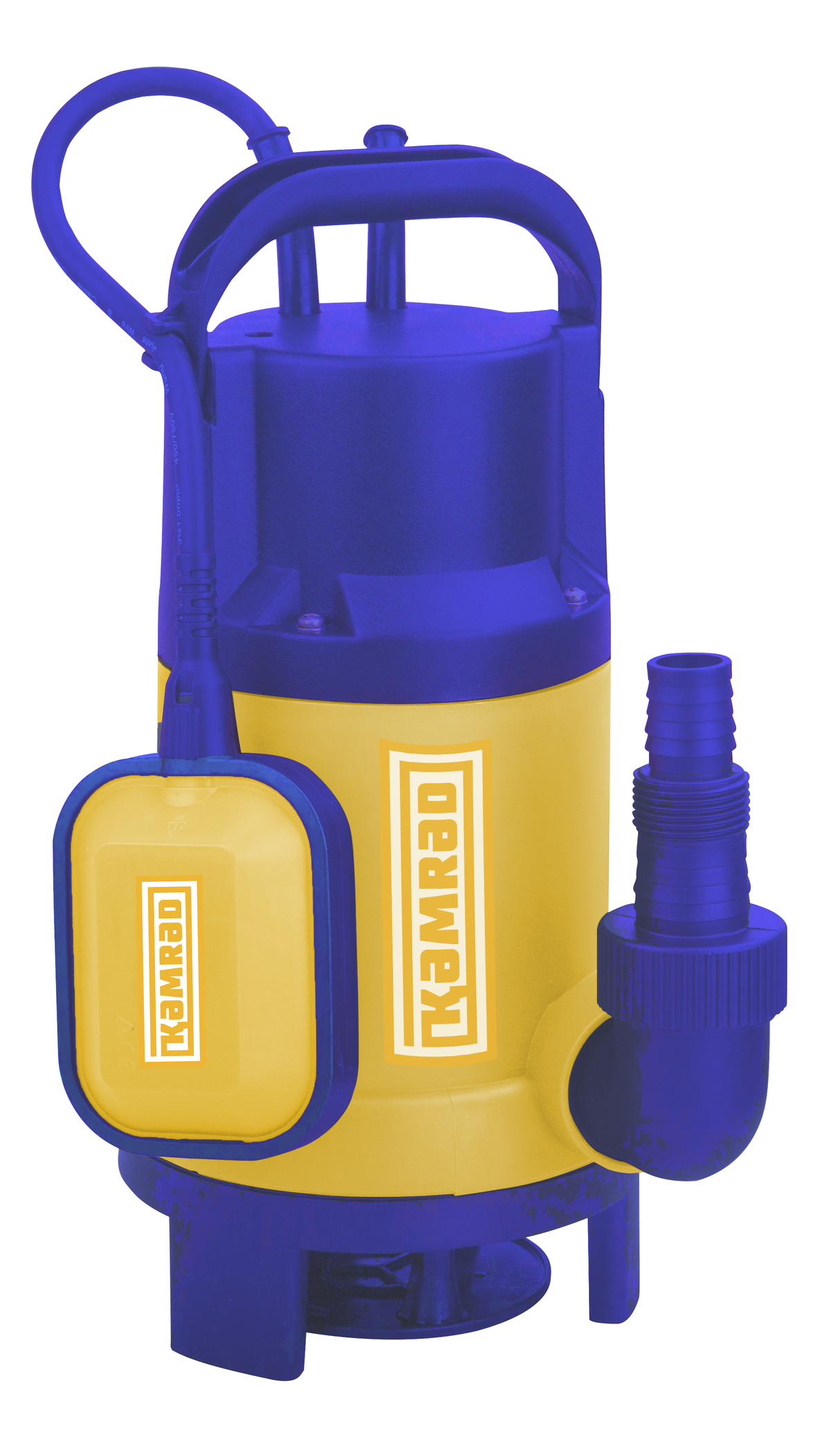 Pompa submersibila pentru apa murdara KAMRAD QDP-750-F – 750W, 14000 l/h, adancime absorbtie 5 m, 1" - 1 1/2"