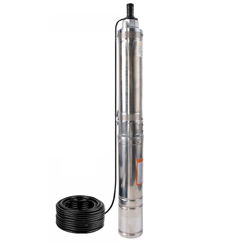 Pompa submersibila apa curata KAMRAD PM-1500-8, 1500W, 5200L/h, 1 tol, inaltime max pompare 120m - RESIGILAT