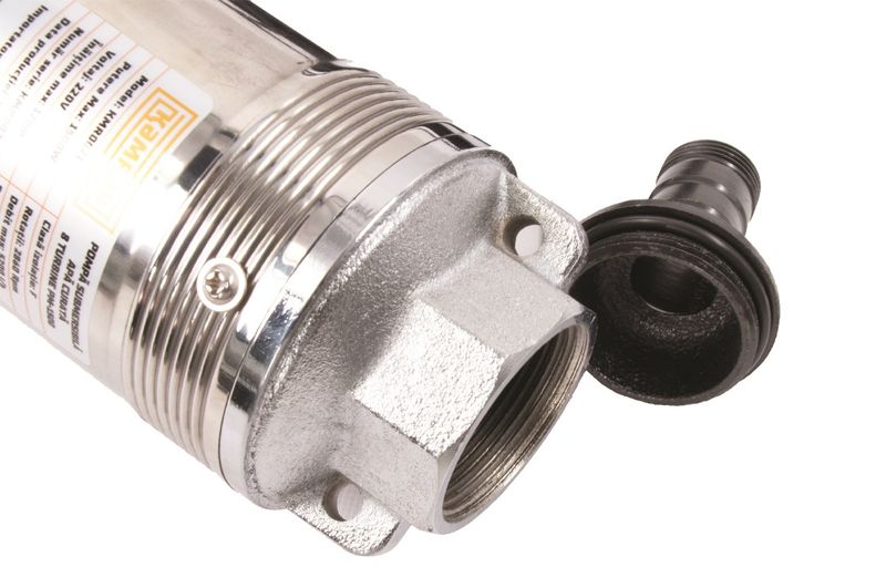 Pompa submersibila apa curata KAMRAD PM-1500-8, 1500W, 5200L/h, 1 tol, inaltime max pompare 120m - RESIGILAT