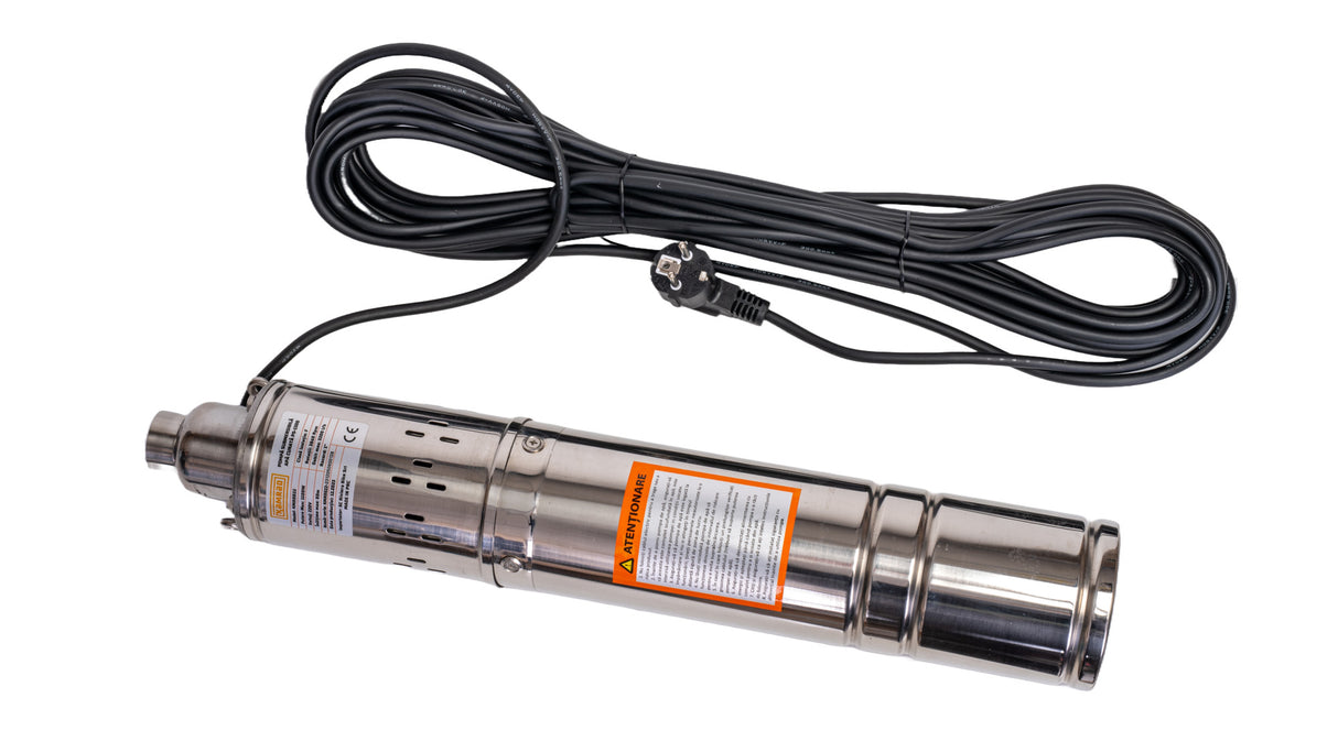 Pompa submersibila apa curata Kamrad PS-1300, 1100W, cablu 15m, 3200L/h, 1 tol, diametru 100mm